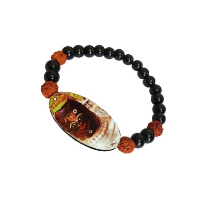  Mahakaleshwar Shivling 5 Mukhi Rudraksha Bracelet